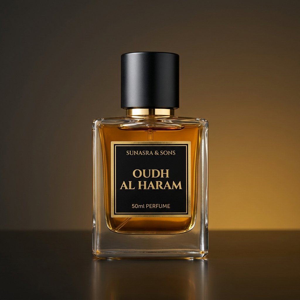 Oudh Al Haram perfume bottle