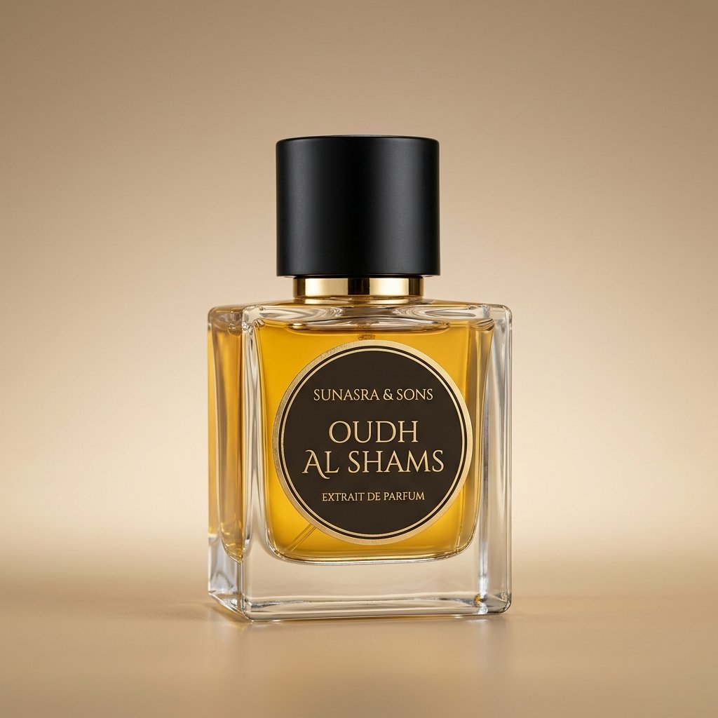 Oudh Al Shams perfume bottle